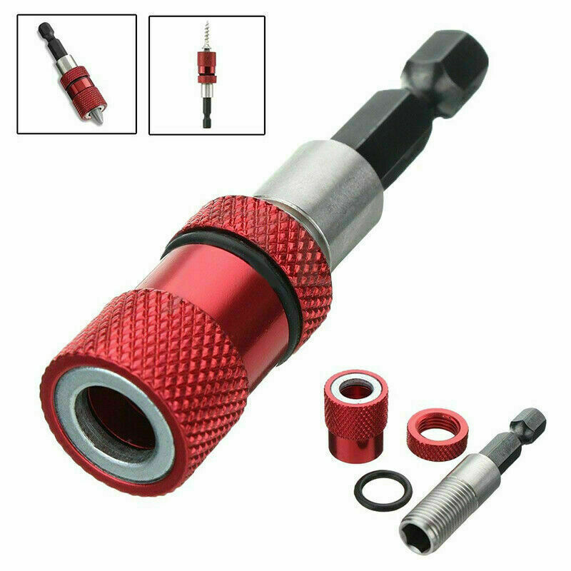 1/4inch Magnetic Drywall Screw Bit Adapter Holder Hex Shank Drill Screw Tool