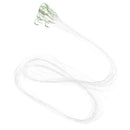 15pcs Steel Barbed Glitter Glow in the Dark Fishing Hooks Fish Catch Tackels