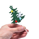 5pc Merry Christmas Cake Topper Cupcake Insert Card Mini Xmas Tree BirthdayB Hn