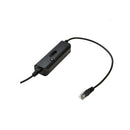 VH500D RJ9 Bilateral Headphone Hands-Free Call Center Noise Cancelling Cord