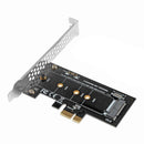 PCI-E 3.0 x4 to M.2 NGFF M Key Slot Converter Adapter and Low profile brack hv2n
