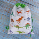 Dinosaur Gift Bag Non-woven Bag Backpack Kids Travel School Drawstring Bags BX