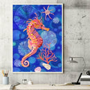 5D DIY Full Drill Diamond Painting Seahorse Cross Stitch Mosaic Craft Kits