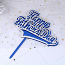 Happy Father day Acrylic Cake Topper Birthday Party Cake Decorati Gw