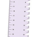 1PC DIY Sewing Patchwork Ruler Ultrathin Soft 21cm Quilting Sewing ToolsBX