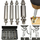 4x Speed Out Screw Extractor Drill with Box Bits Tool Broken Damaged Remover  ME