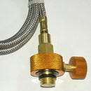 Gas Stove Conversion Cylinder Tank Connector M14X1.5 To US 7/16-28UNEF