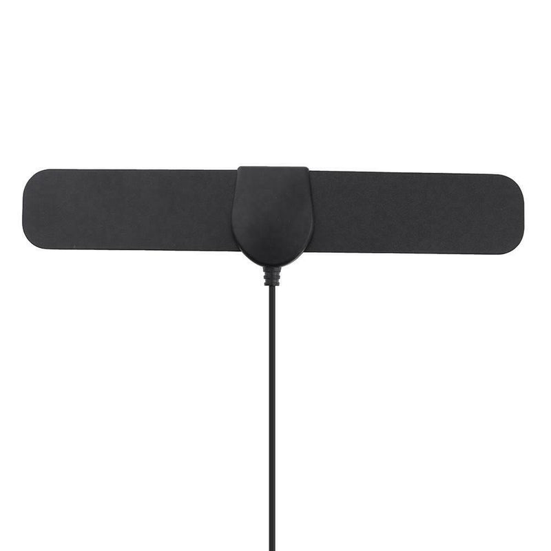80 Miles Range Indoor Digital HD Amplified TV Linear Antenna Signal Booster A