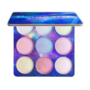 9 Colors Contour Face Glow Concealer-Highlight Giltter Palette Eyeshadow Ma P5B1