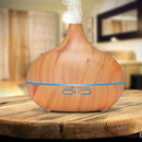 Electric Aroma Humidifier Wood Grain Essential Oil Diffuser Mini Mist Maker A
