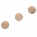 Wooden balls without bore diameter 15 mm, 15 pieces