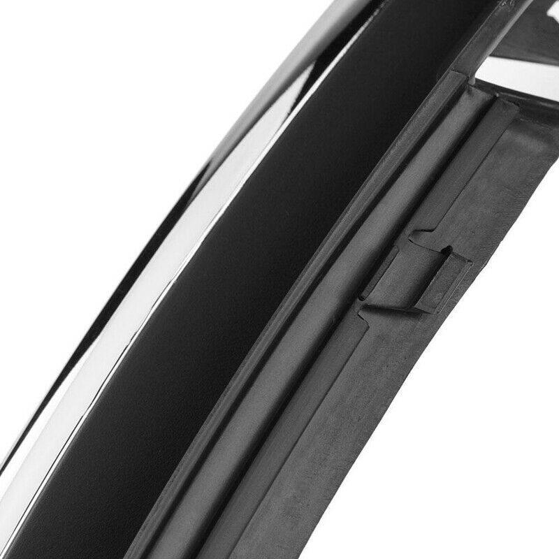 1 Pair Front Bumper Lower Fog Light Grille Trims for 2012-2014 Audi A6 C7 4