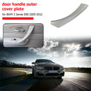 Inner Handle Interior Door Panel Pull Trim Cover Left Hand for BWM E90 E91 05-12