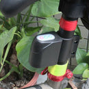 Bicycle Password Alarm Electronic Lock Rain-proof Bicycle Anti-theft Device -OZ