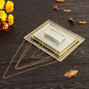 4Pcs Double Side Hanging Photo Picture Frame Plant Specimen Frame