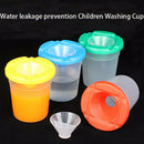 Water leakage prevention DIY Children Washing Cup writing brush Cup Paint CjbTEU