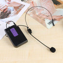 Wireless Mic Head-mounted Microphone with Receiver Transmitter Microphones