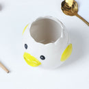 Kitchen Ceramic Egg Yolk White Separator Egg Sieve Device Cartoon Egg DividS Bj
