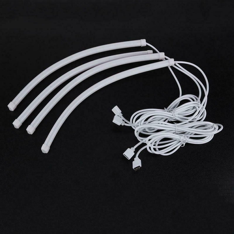 Car Lamp 4 Voice control Light The Car Foot Atmosphere Lamp 7 Colour