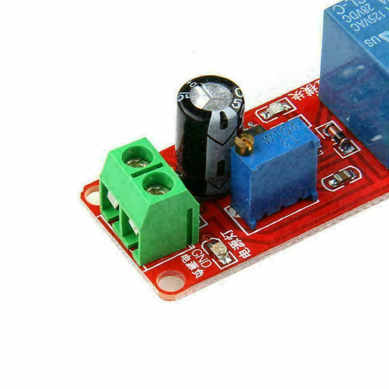 DC 12V Relay Module Adjustable Delay Time 0 10 Timer Second Bo NE555 Favor