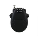 Telescopic Rope Combination Locks, Luggage Password Padlock Travel Bag Bicy