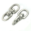 2pcs Carabiners Hooks Buckles Rotation for Hiking Climbing Mountaineering