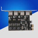 USB Cards 4 doors 5 Gbps superspeed USB 3.0 PCI Express card adapter contro