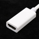 6inch Mini DVI To HDMI Male To Female Port Adapter/Converter For MacBook