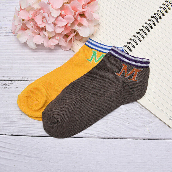 Women Paragraph M Comfo rtable Cotton Sock Slippers Short Ankle  OZ
