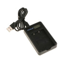 BLS1 Battery and Smart LCD Display USB Charger for Olympus EPL7 EPL6 EPL5