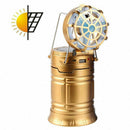 LED Solar Outdoor Camping Fishing Tent Lamp Portable Light Lantern Torch wi