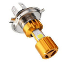 H4 LED 3 COB Motorcycle Headlight Lamp Bulb 6000K Hi/Lo Beam Light White BX