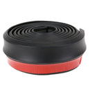2.5m Car Front Bumper Lip Splitter Body Side Spoiler Protector Rubber Universal