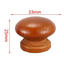 10Pcs/Lot Wood Knobs Wooden Cabinet Drawer Handles Wardrobe Door Pull Handl