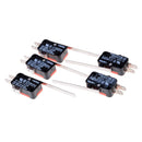 5Pcs V-153-1C25 Long Hinge Lever Arm Basic Micro Limit Switch Snap 15A 3CAU
