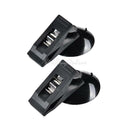 2pcs Car Window Suction Sucker Sun Shade Curtain Clips Hook Cards Ticket Holders