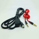 1Set Car AUX In Input Interface Adapter 3.5mm MP3 Cable For 1999-2006 BMW New