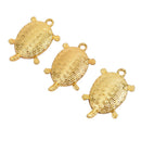 Feng Shui Golden Money Turtle Lucky Home Office Decoration Tabletop Orname a_ Kw