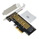 5Pcs PCIE to NGFF/M.2 Adapter M.2 to Desktop PCIE X4 X8 X16 NVM express SSD Pci