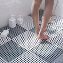 Pack Of 6 Non-skid Bathtub Mat Splicing Hollow Tiles Carpet Kitchen Bathroom