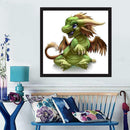 5D Diamond Painting Embroidery DIY Dinosaur Round Rhinestones Cross Stitch