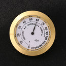 Round Temp Humidity Meter for Guitar Musical Instrument Care Monitoring Tool