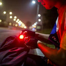 Usb Bicycle Charging Intelligent Brake Light Bicycle Night Riding Induction