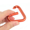 1pc Triangle Carabiner Outdoor Camping Hiking Keychain Snap Clip Hook BuckleJlj