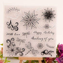 Dragonfly Flower Seal Stamp Cutting Dies Stencil Set DIY Scrapbook Emboss