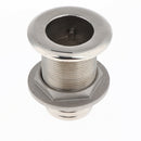 Boat Thru Hull Fitting/Drain 1-1/2inch Hose Barb Marine 316 Stainless Steel
