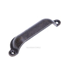2pcs Retro Shell Pulls Iron Handle Knob for Drawer Cabinet Home with 4 Screws