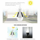 LED Solar Light Bulb 7W E27 Tent Camping Fishing Solar Lamp Rechargeable Newly