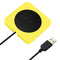 Qi Wireless Round USB Charger Adapter Phone Fast Quick Charging Pad Device #JT1