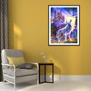 5D DIY Full Drill Diamond Painting Novelty Wolf Cross Stitch Mosaic (B454)